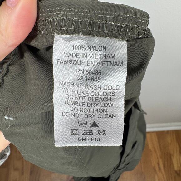 White Sierra Convertible Pants Women XXL Plus Size Green Outdoor Hiking Camping - Picture 10 of 11